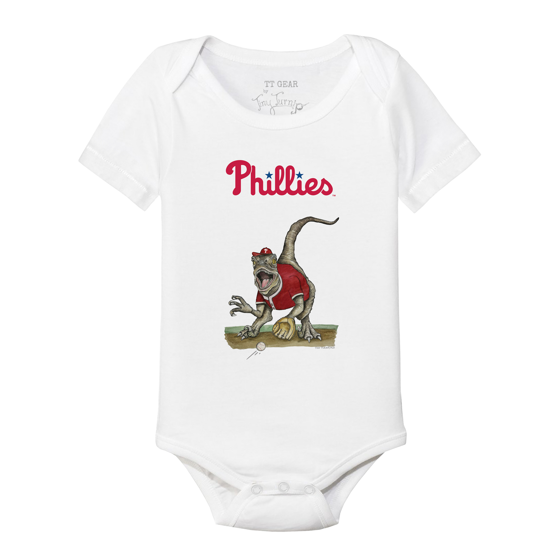 Philadelphia Phillies Velociraptor Short Sleeve Snapper