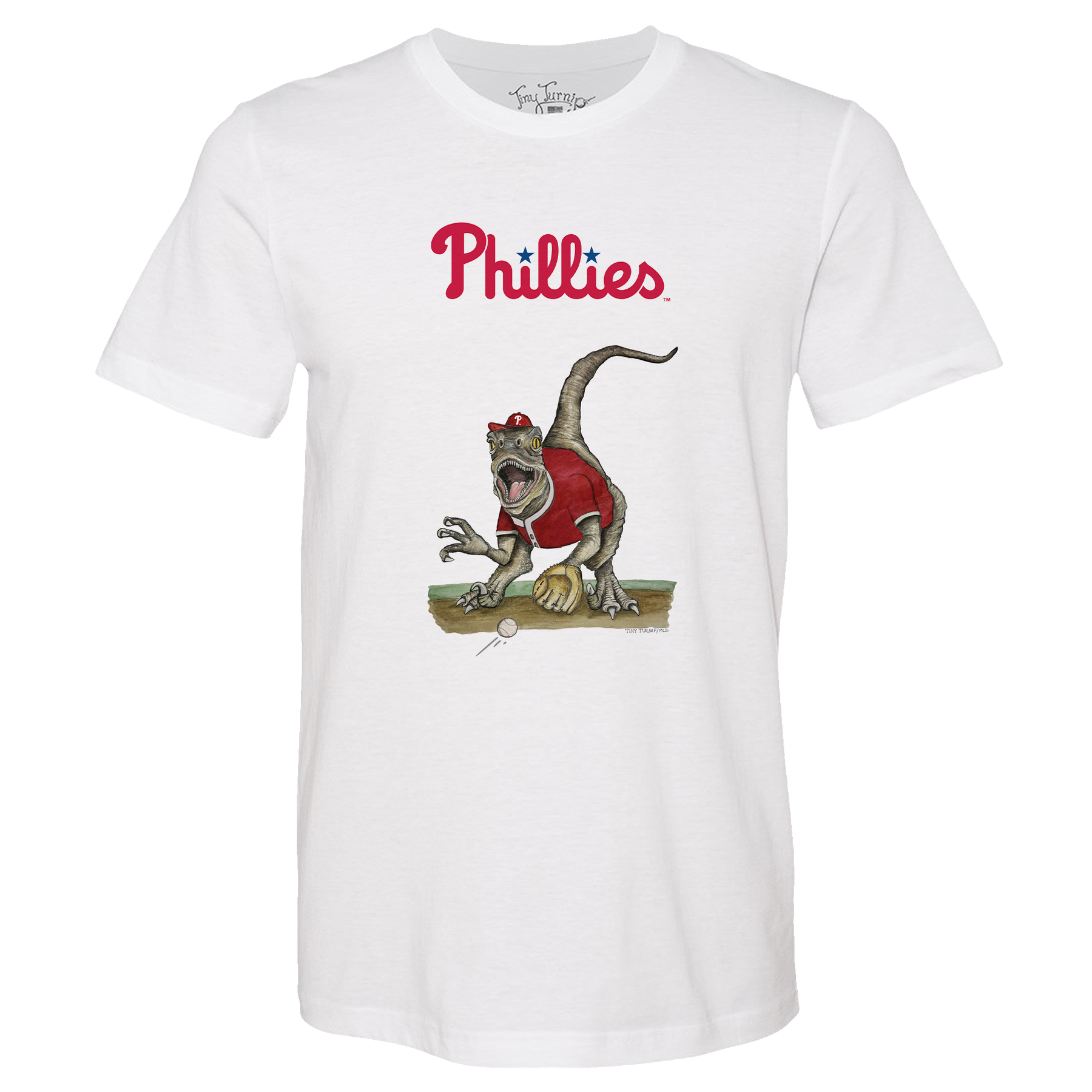 Philadelphia Phillies Velociraptor Tee Shirt