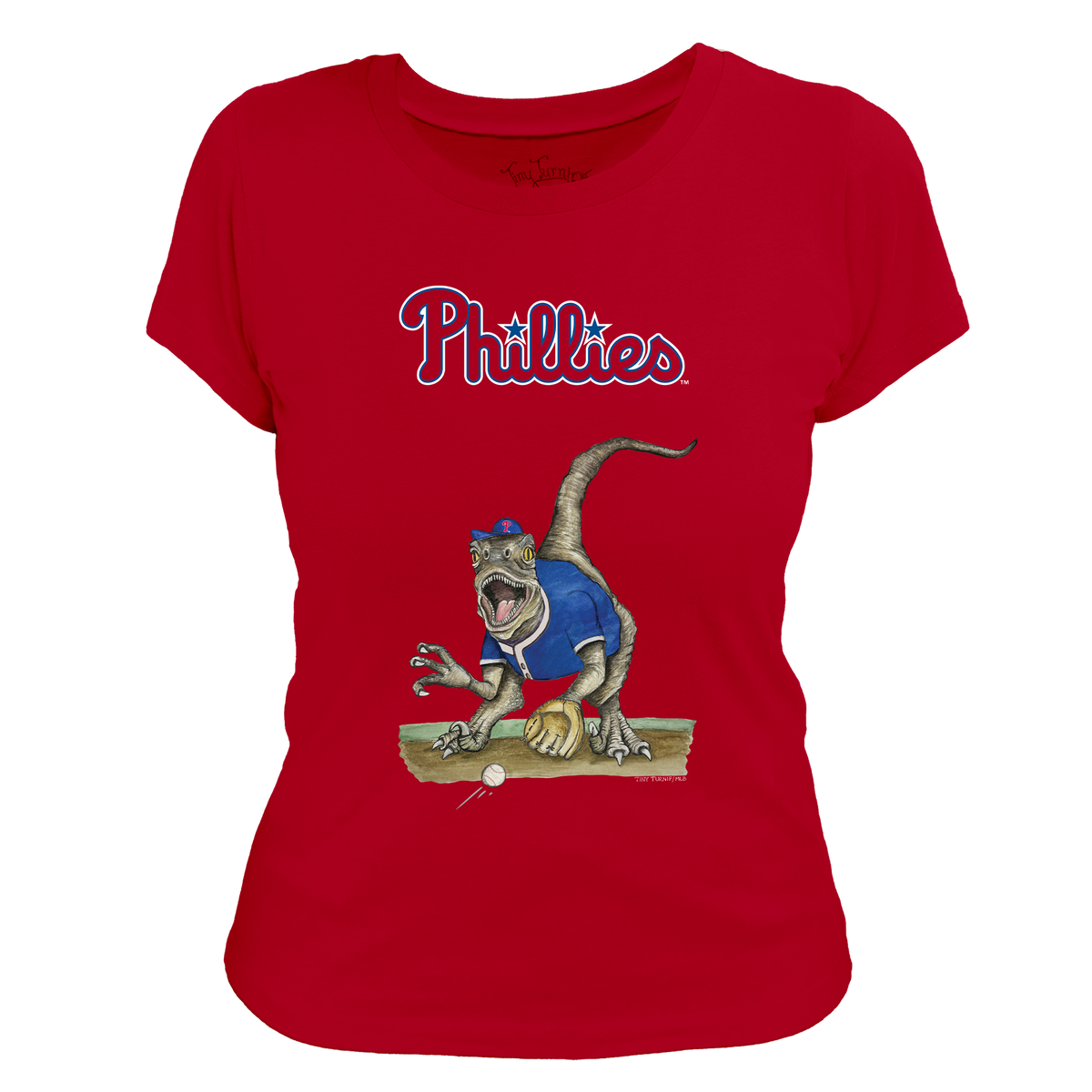 Philadelphia Phillies Velociraptor Tee Shirt