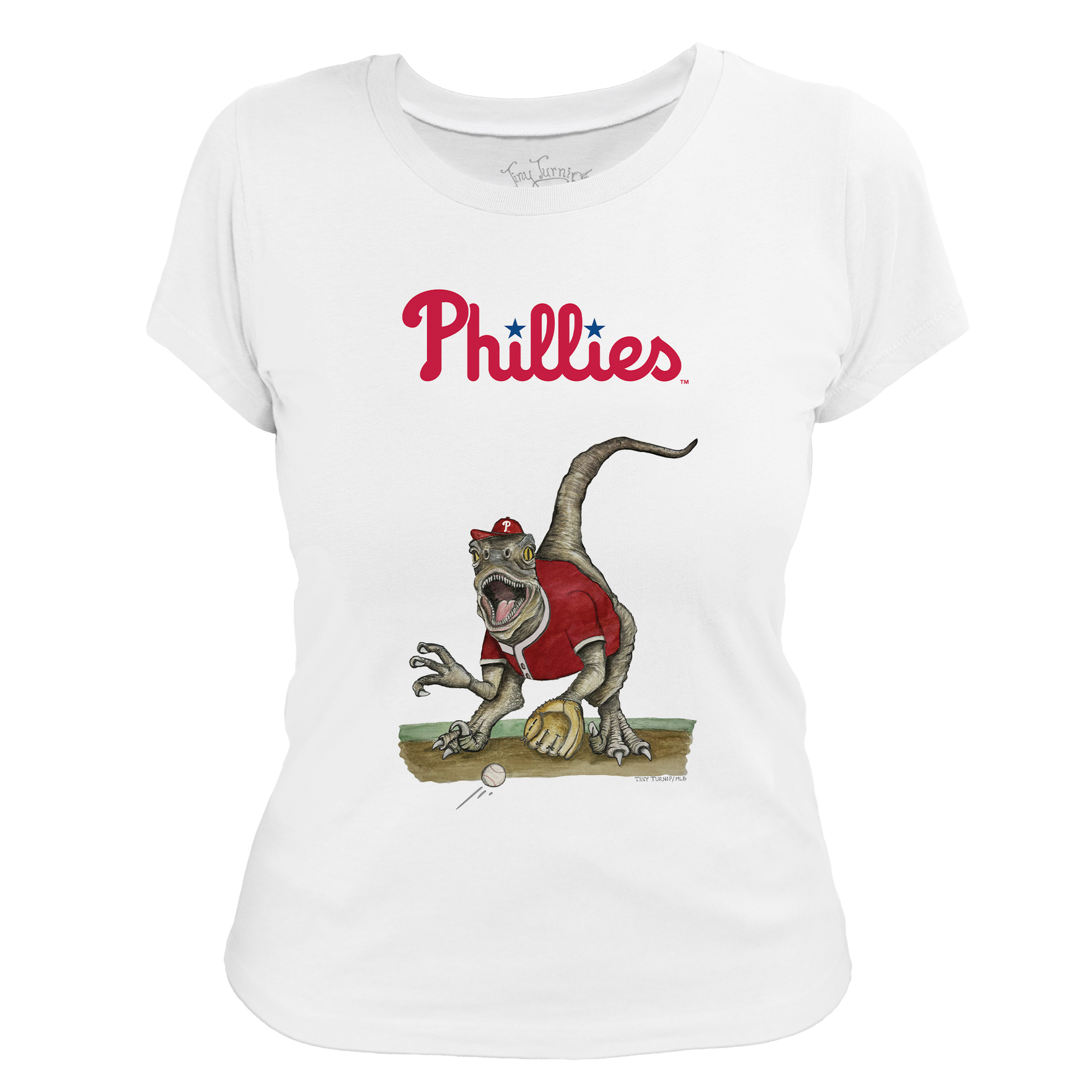 Philadelphia Phillies Velociraptor Tee Shirt