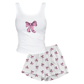 Bow Pajama Set