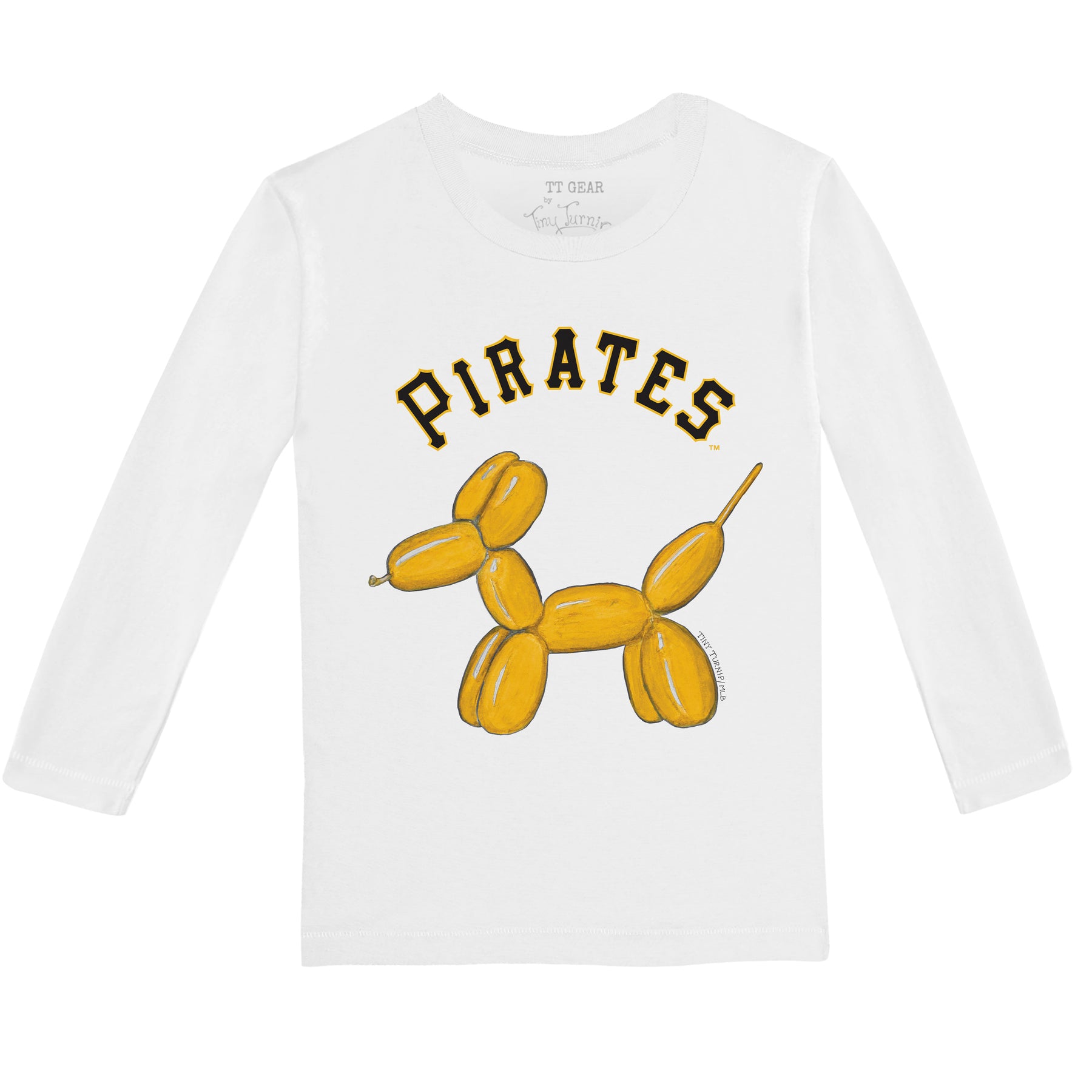 Pittsburgh Pirates Balloon Dog Long-Sleeve Tee Shirt