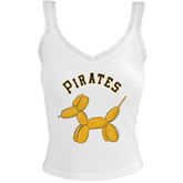 Pittsburgh Pirates Balloon Dog Lace Tank