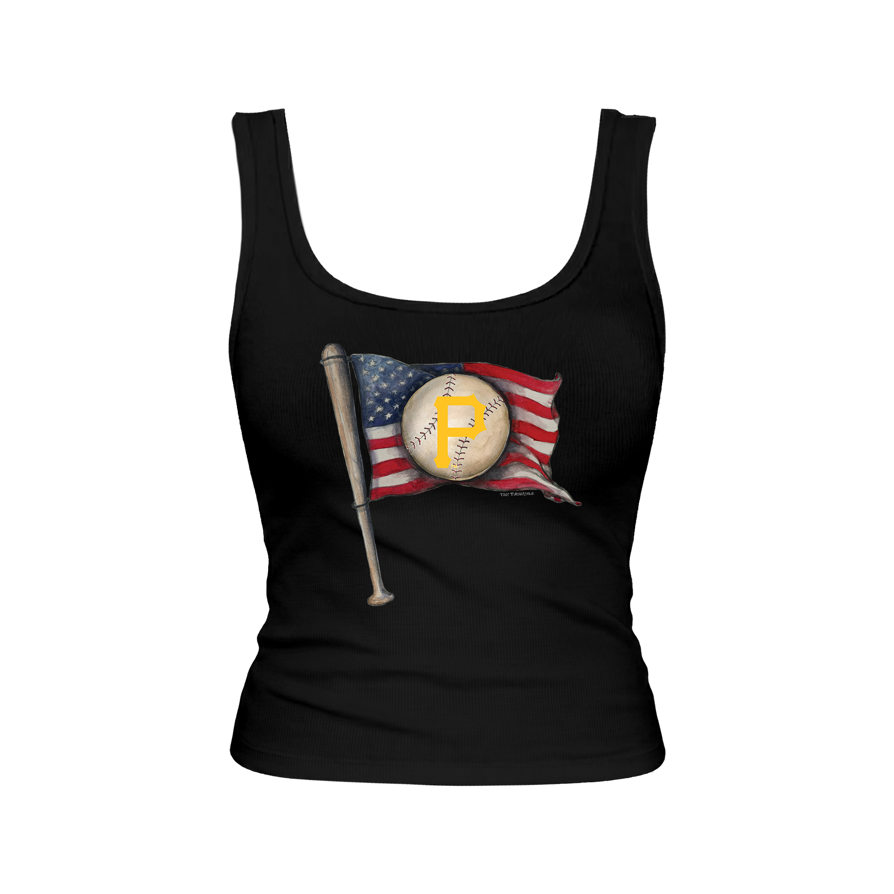 Pittsburgh Pirates Baseball Flag Emmy Tank