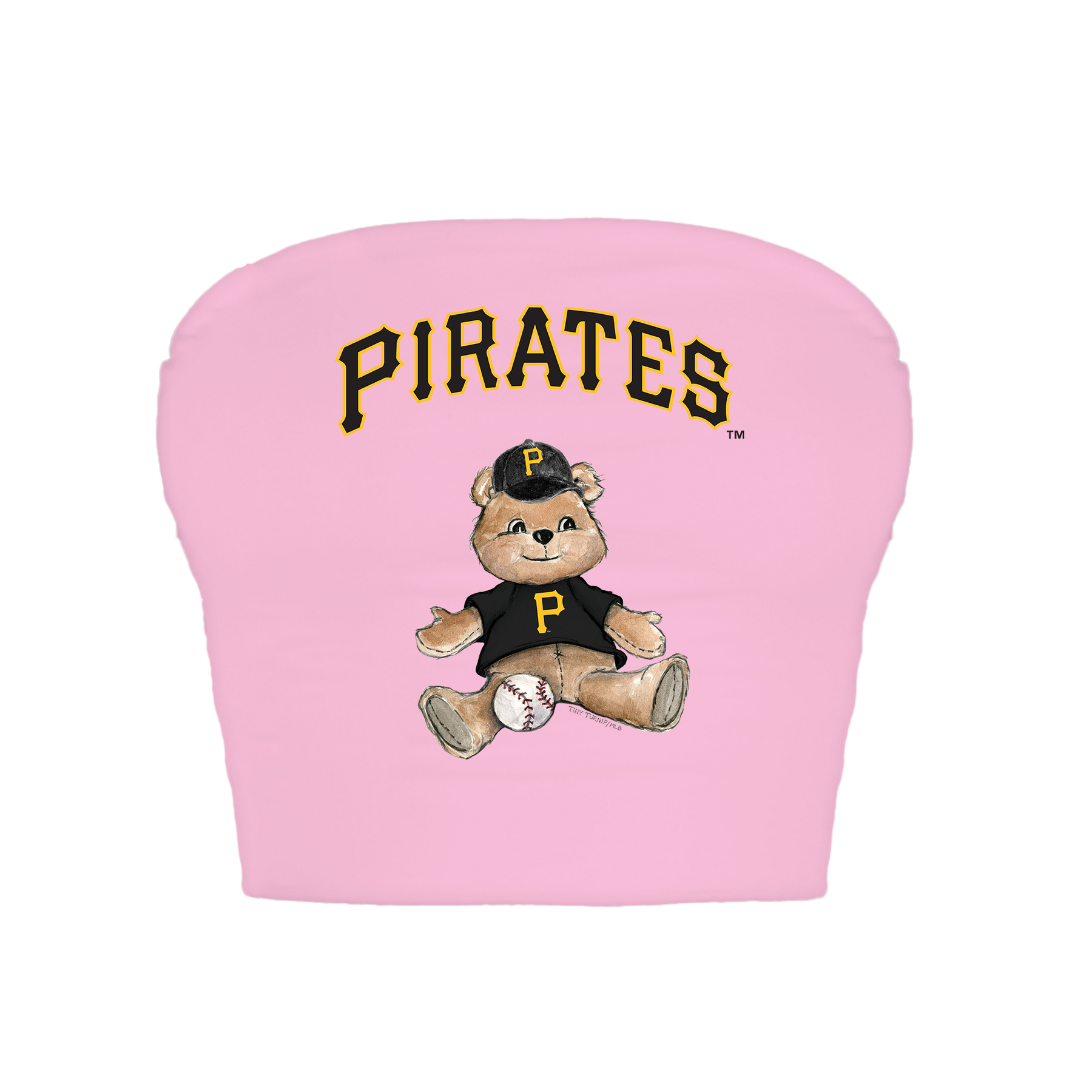 Pittsburgh Pirates Teddy Crop Tube Top
