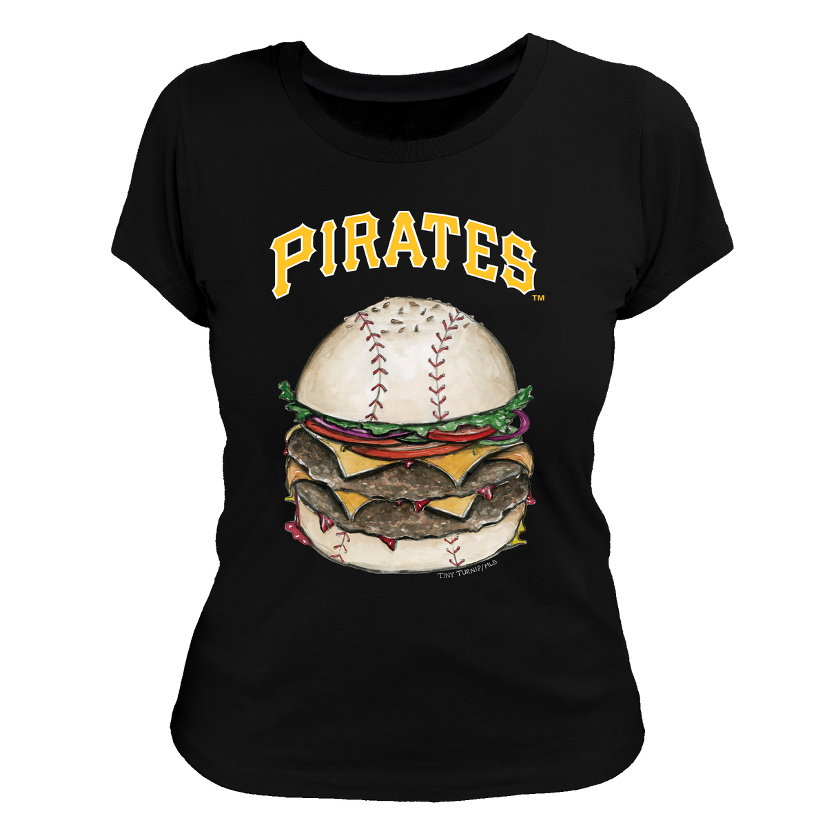 Pittsburgh Pirates Burger Tee Shirt