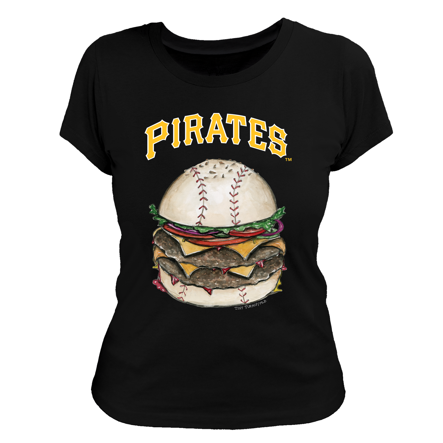 Pittsburgh Pirates Burger Tee Shirt