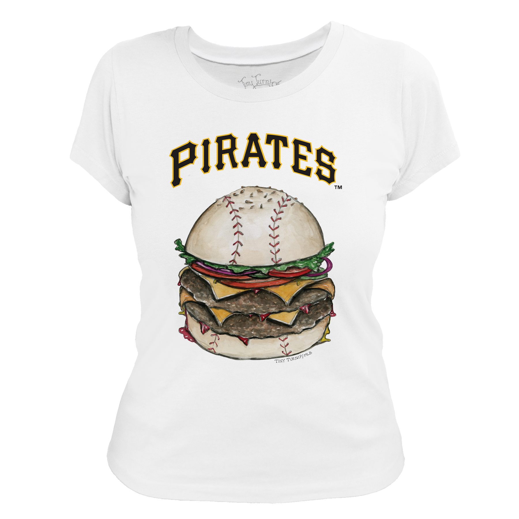 Pittsburgh Pirates Burger Tee Shirt