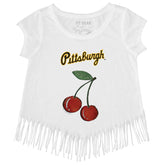 Pittsburgh Pirates Cherries Fringe Tee