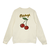 Pittsburgh Pirates Cherry Crewneck Sweatshirt