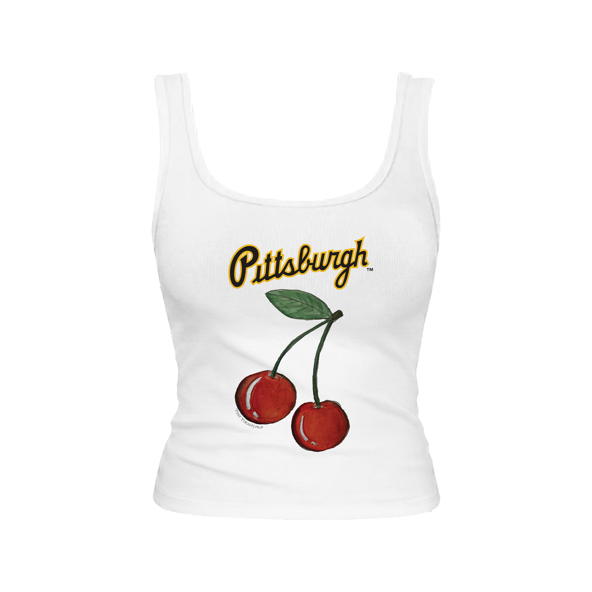 Pittsburgh Pirates Cherry Emmy Tank
