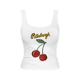 Pittsburgh Pirates Cherry Emmy Tank