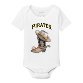 Pittsburgh Pirates Cowboy Boot Short Sleeve Snapper