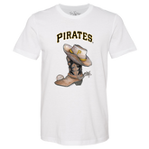 Pittsburgh Pirates Cowboy Boot Unisex Tee Shirt