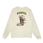 Pittsburgh Pirates Cowboy Boot Crewneck Sweatshirt