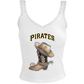 Pittsburgh Pirates Cowboy Boot Lace Tank