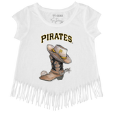 Pittsburgh Pirates Cowboy Boot Fringe Tee