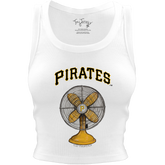 Pittsburgh Pirates Fan Crop Tank