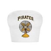 Pittsburgh Pirates Fan Crop Tube Top