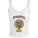 Pittsburgh Pirates Fan Lace Tank