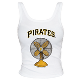 Pittsburgh Pirates Fan Crop Tank - Tiny Turnip