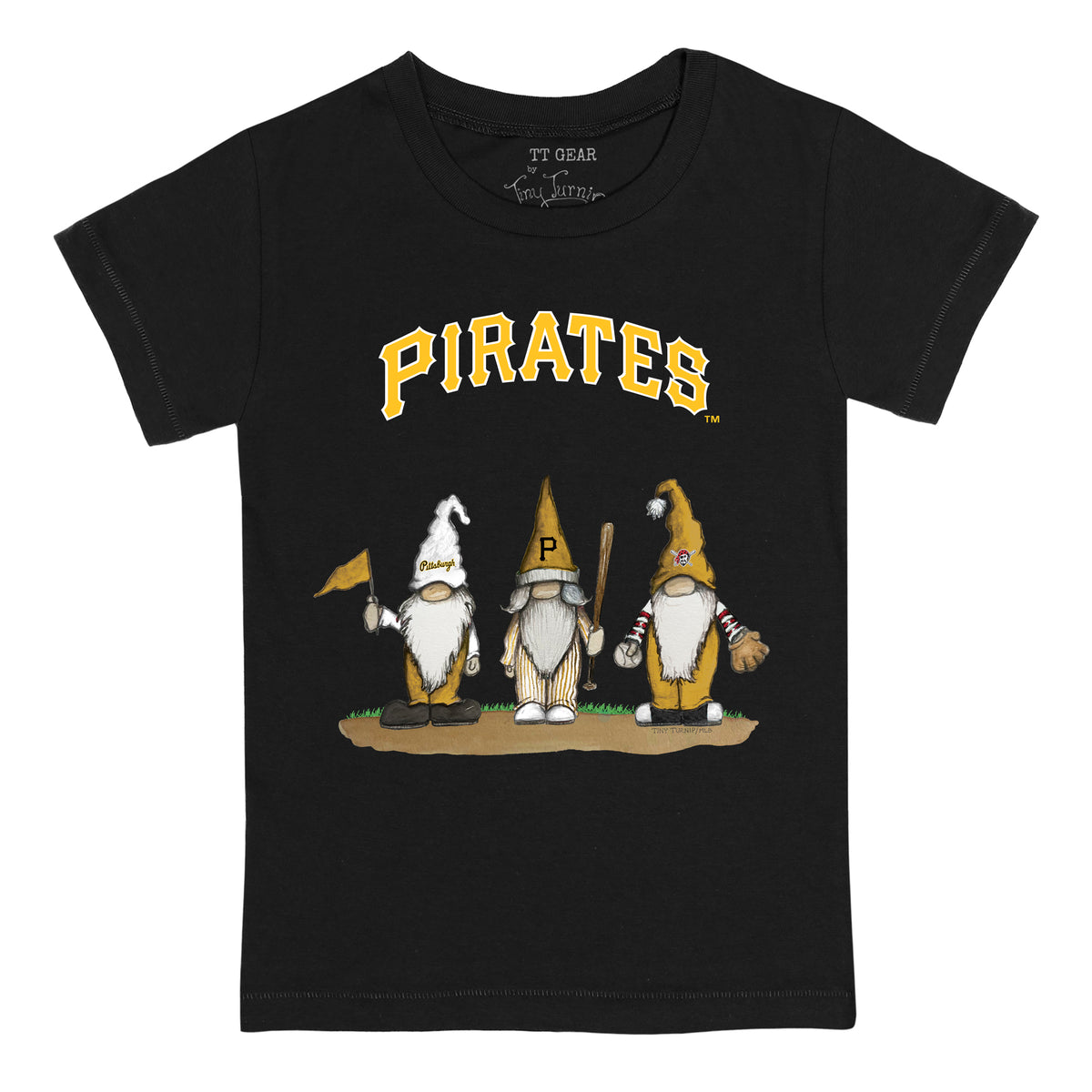 Pittsburgh Pirates Gnomes Tee Shirt