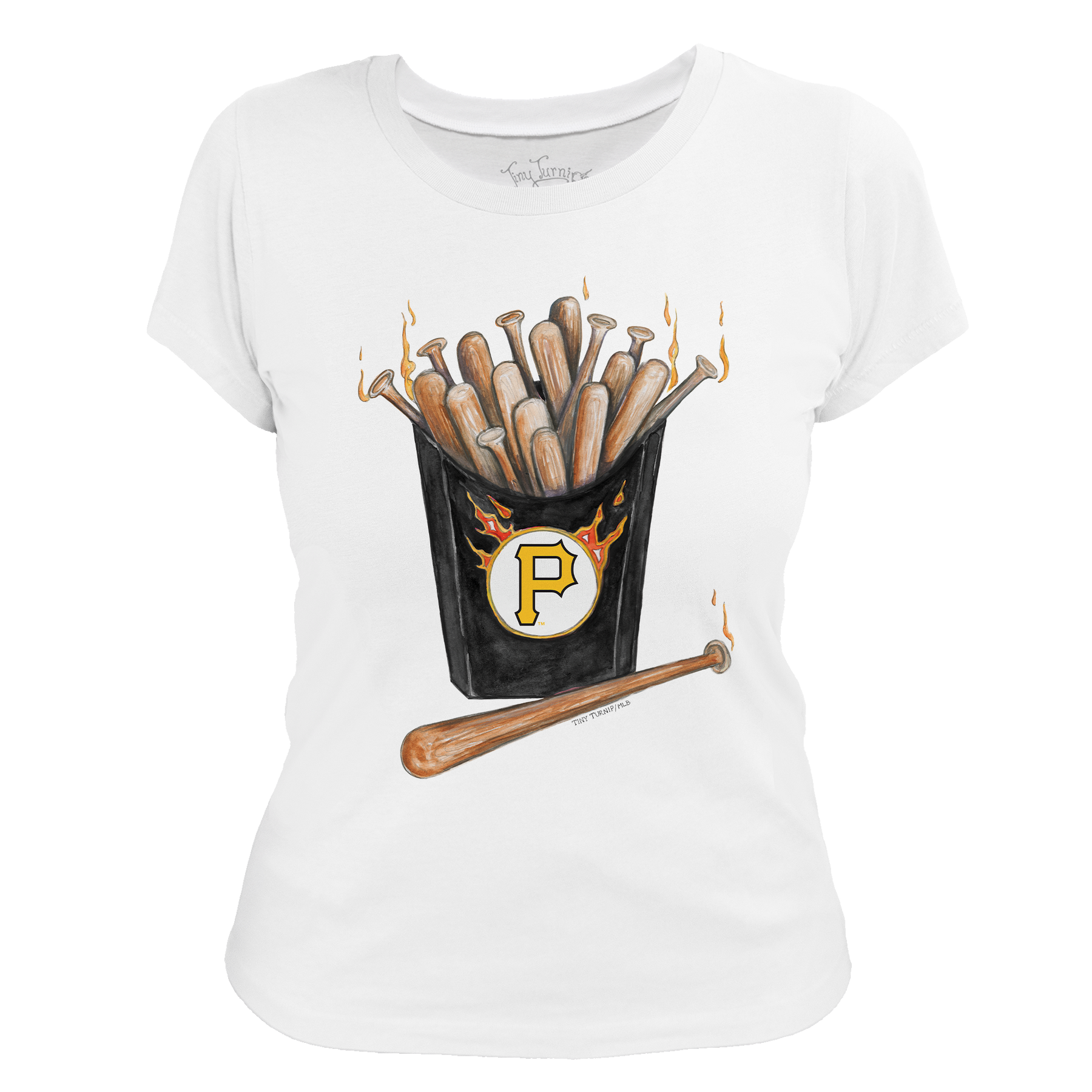 Pittsburgh Pirates Hot Bats Tee Shirt - Tiny Turnip