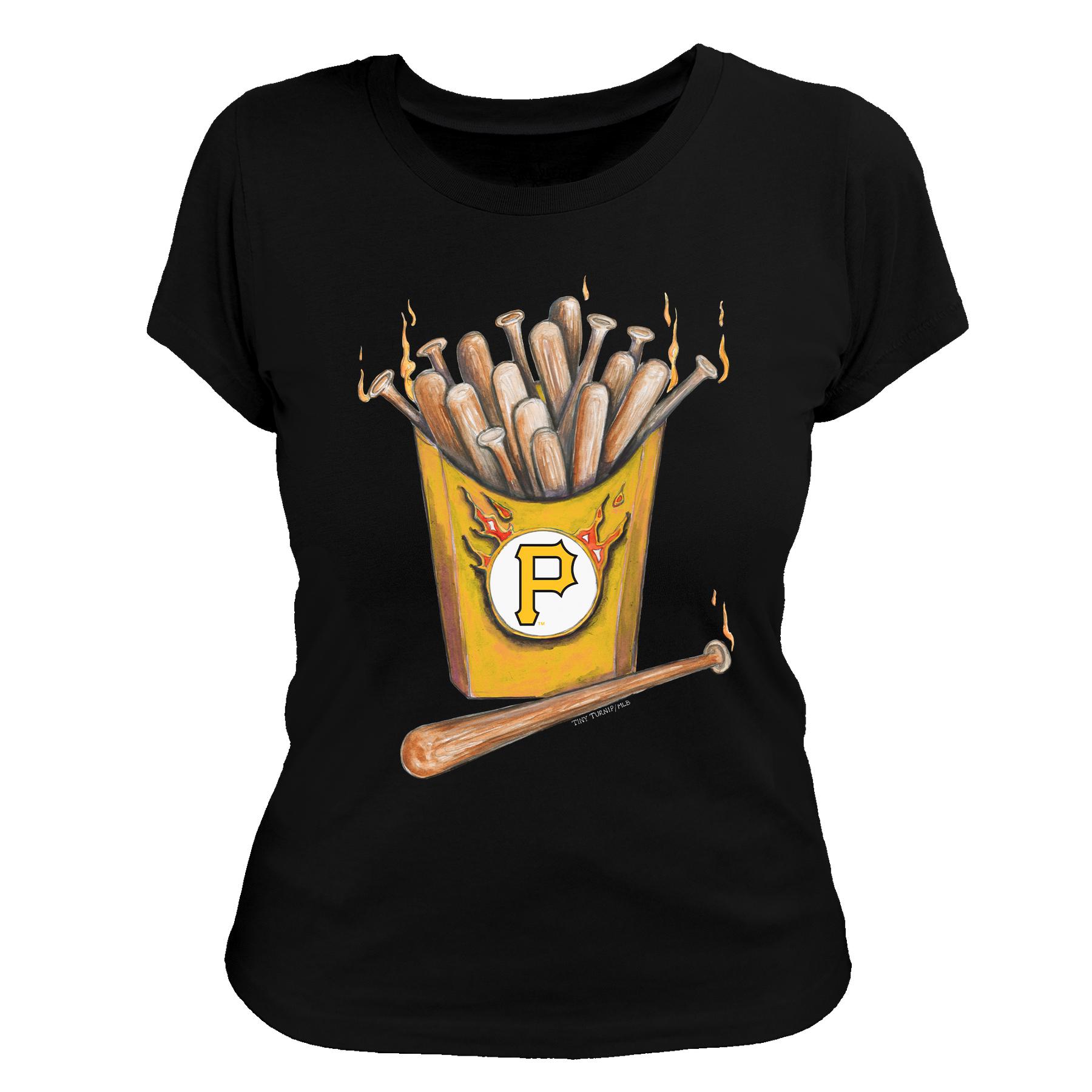 Pittsburgh Pirates Hot Bats Tee Shirt - Tiny Turnip