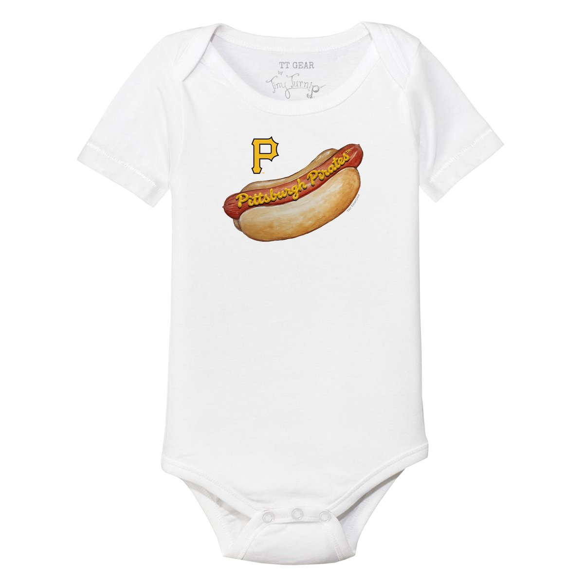 Pittsburgh Pirates Hot Dog Short Sleeve Snapper