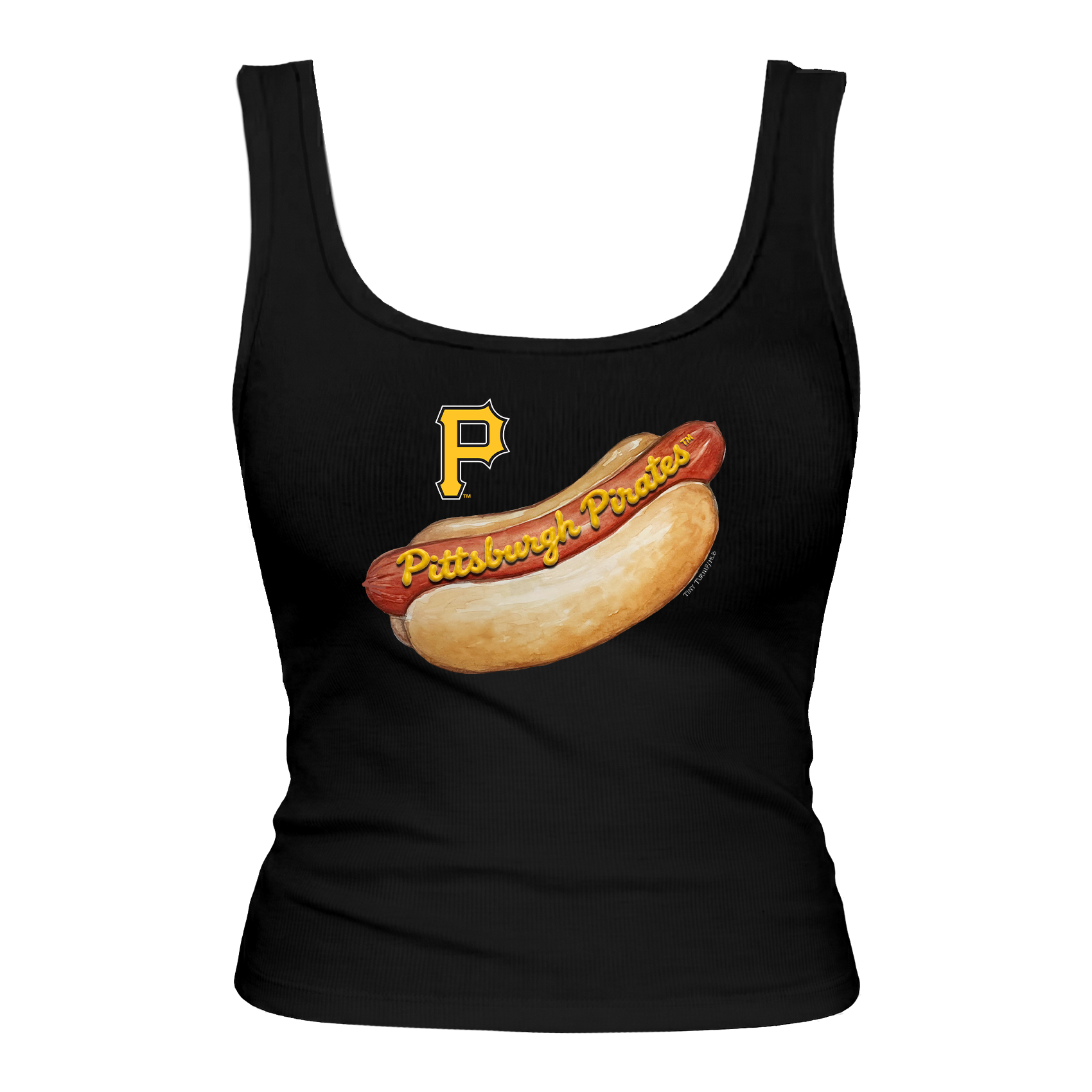 Pittsburgh Pirates Hot Dog Emmy Tank