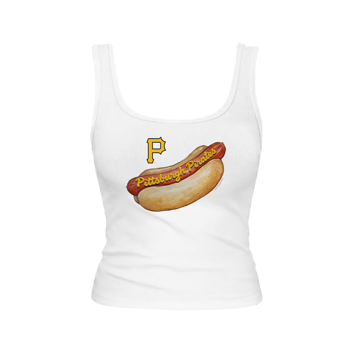 Pittsburgh Pirates Hot Dog Emmy Tank