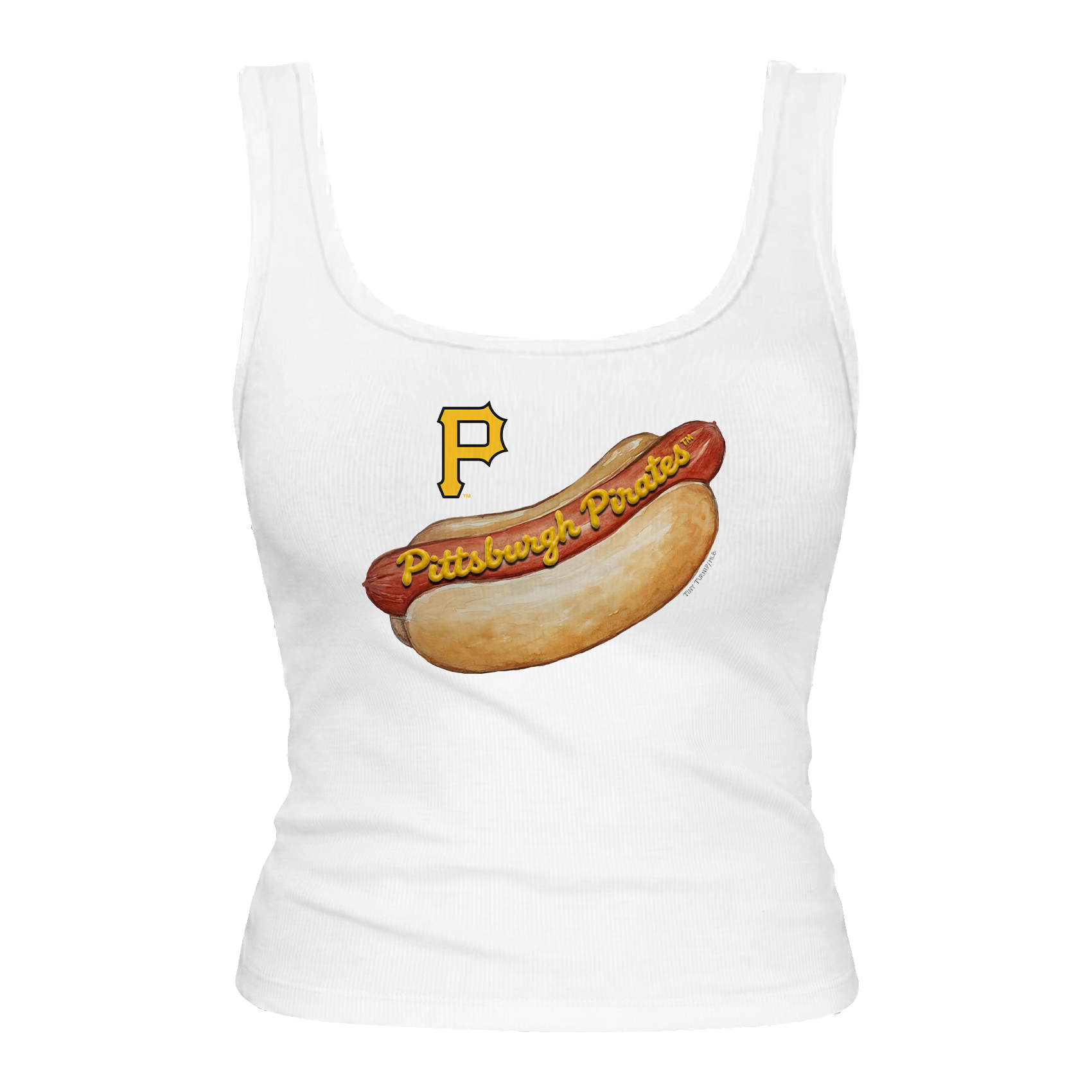 Pittsburgh Pirates Hot Dog Emmy Tank