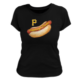 Pittsburgh Pirates Hot Dog Women's Tee Shirt