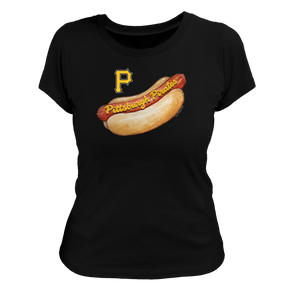 Pittsburgh Pirates Hot Dog Women's Tee Shirt