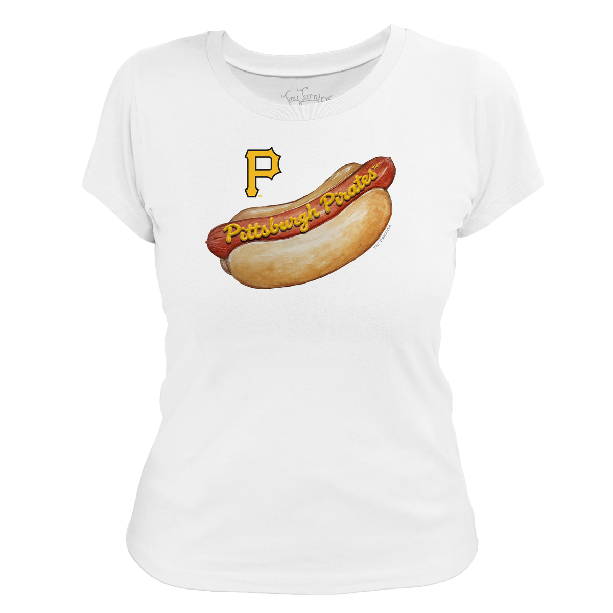 Pittsburgh Pirates Hot Dog Women's Tee Shirt