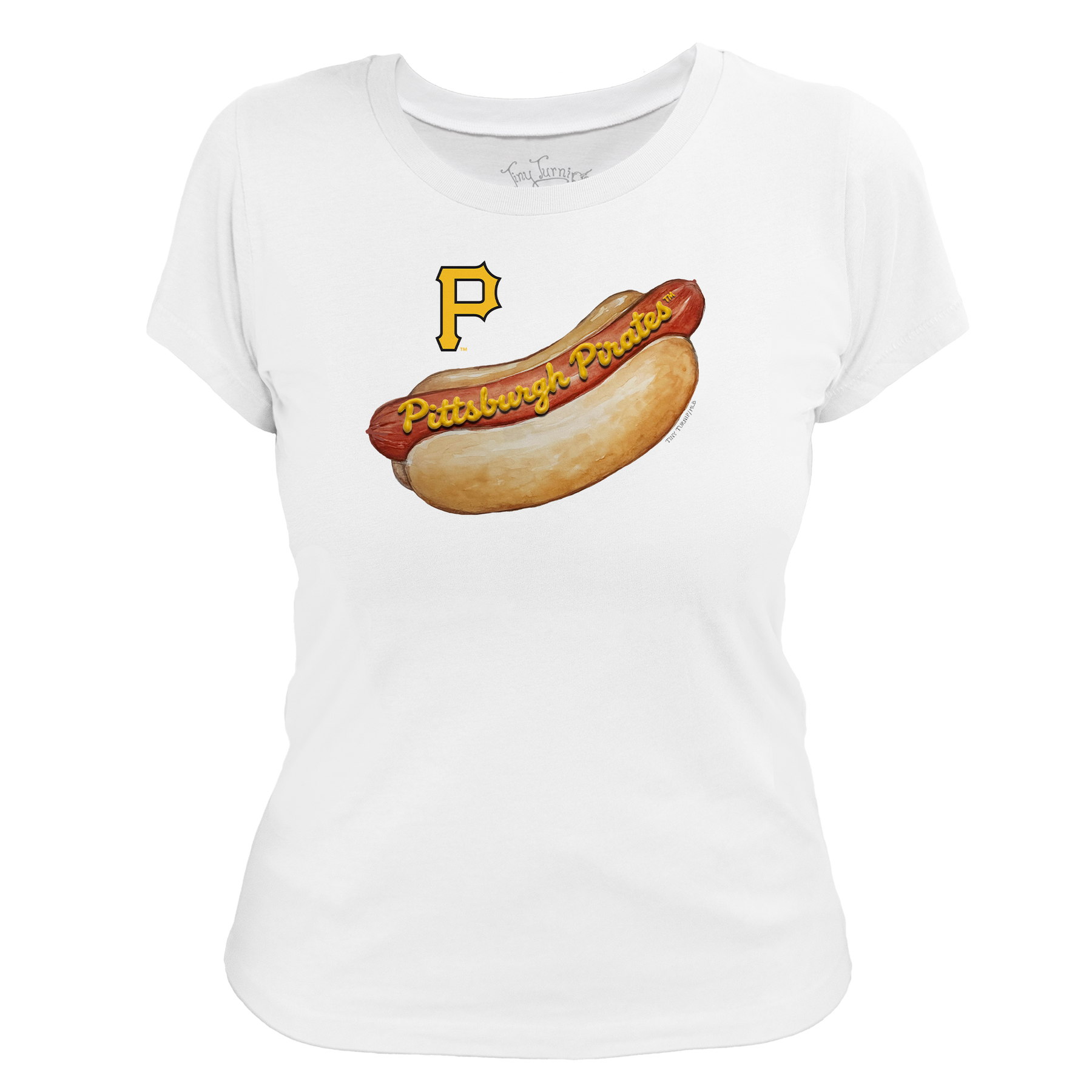 Pittsburgh Pirates Hot Dog Women's Tee Shirt