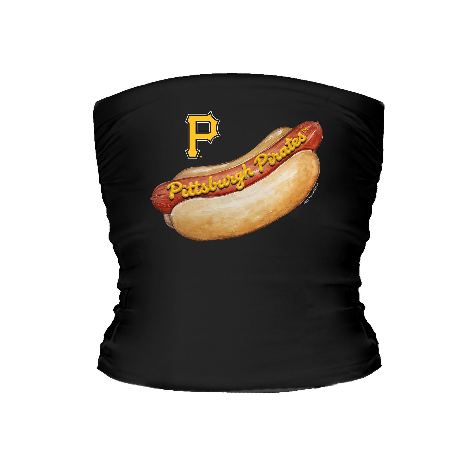 Pittsburgh Pirates Hot Dog Tube Top