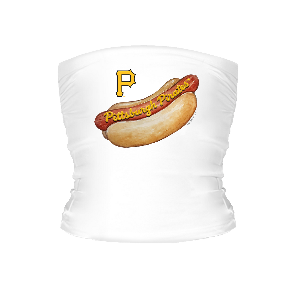 Pittsburgh Pirates Hot Dog Tube Top