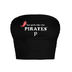 Pittsburgh Pirates Hot Girls Crop Tube Top