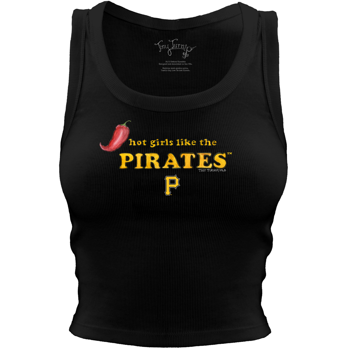 Pittsburgh Pirates Hot Girls Crop Tank