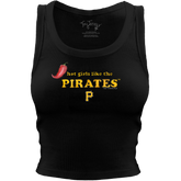 Pittsburgh Pirates Hot Girls Crop Tank