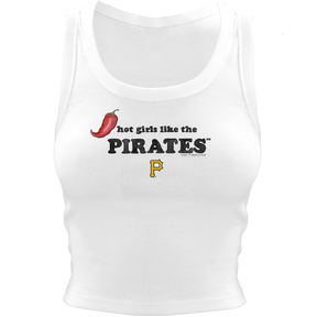 Pittsburgh Pirates Hot Girls Crop Tank