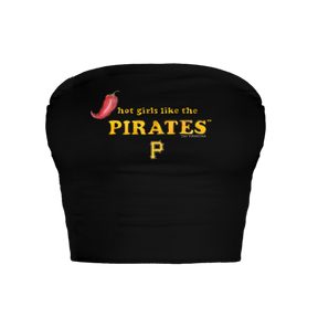Pittsburgh Pirates Hot Girls Crop Tube Top