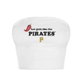 Pittsburgh Pirates Hot Girls Crop Tube Top