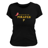 Pittsburgh Pirates Hot Girls Women's Tee Shirt