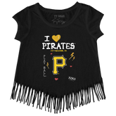I Heart Pirates Fringe Tee - Tiny Turnip