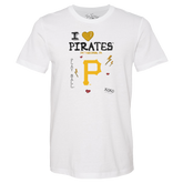 I Heart Pirates Unisex Tee Shirt - Tiny Turnip