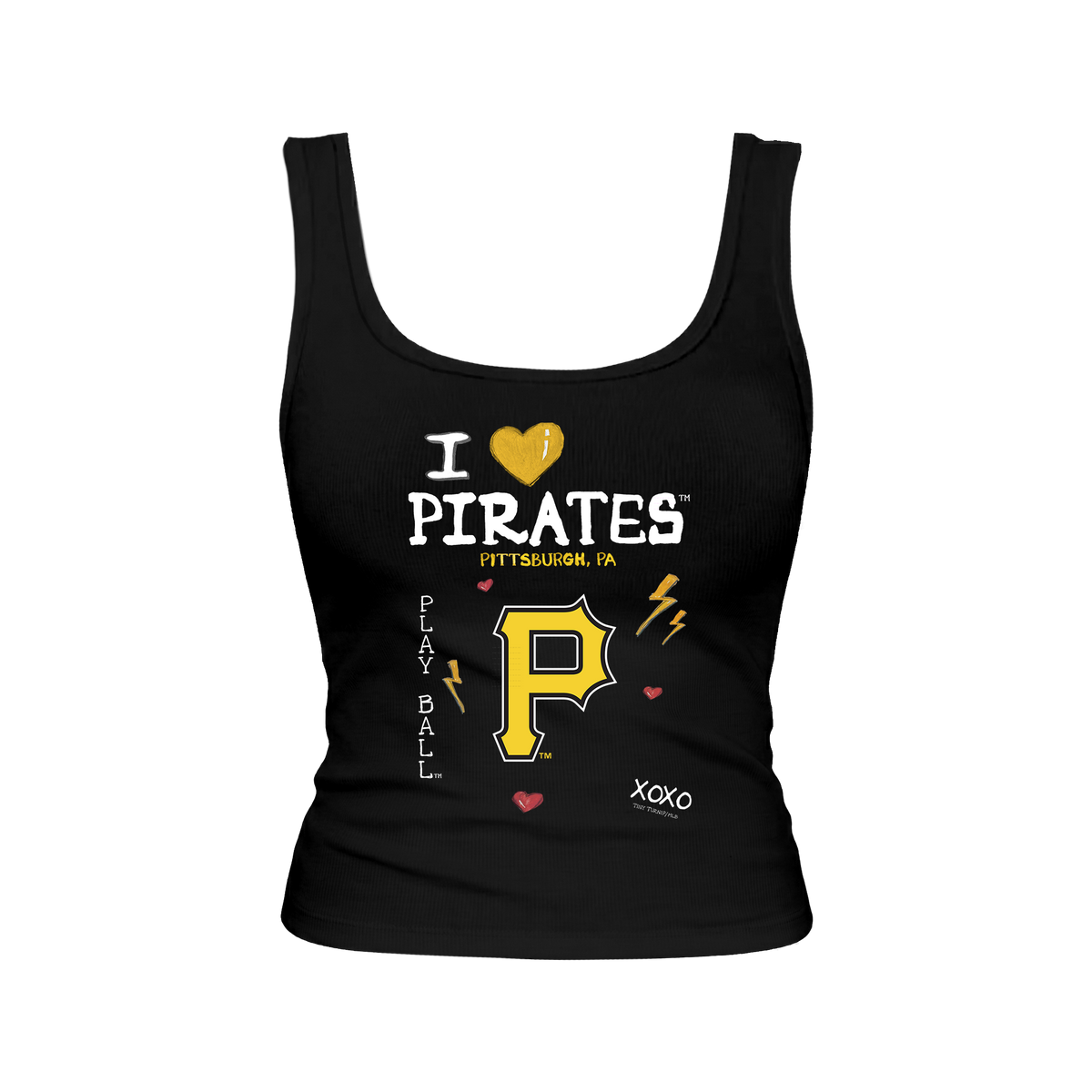 Pittsburgh Pirates I Heart Pirates Emmy Tank