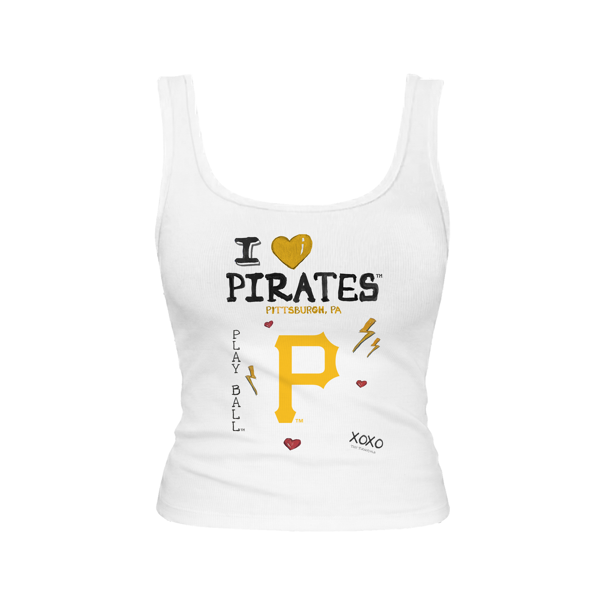 Pittsburgh Pirates I Heart Pirates Emmy Tank