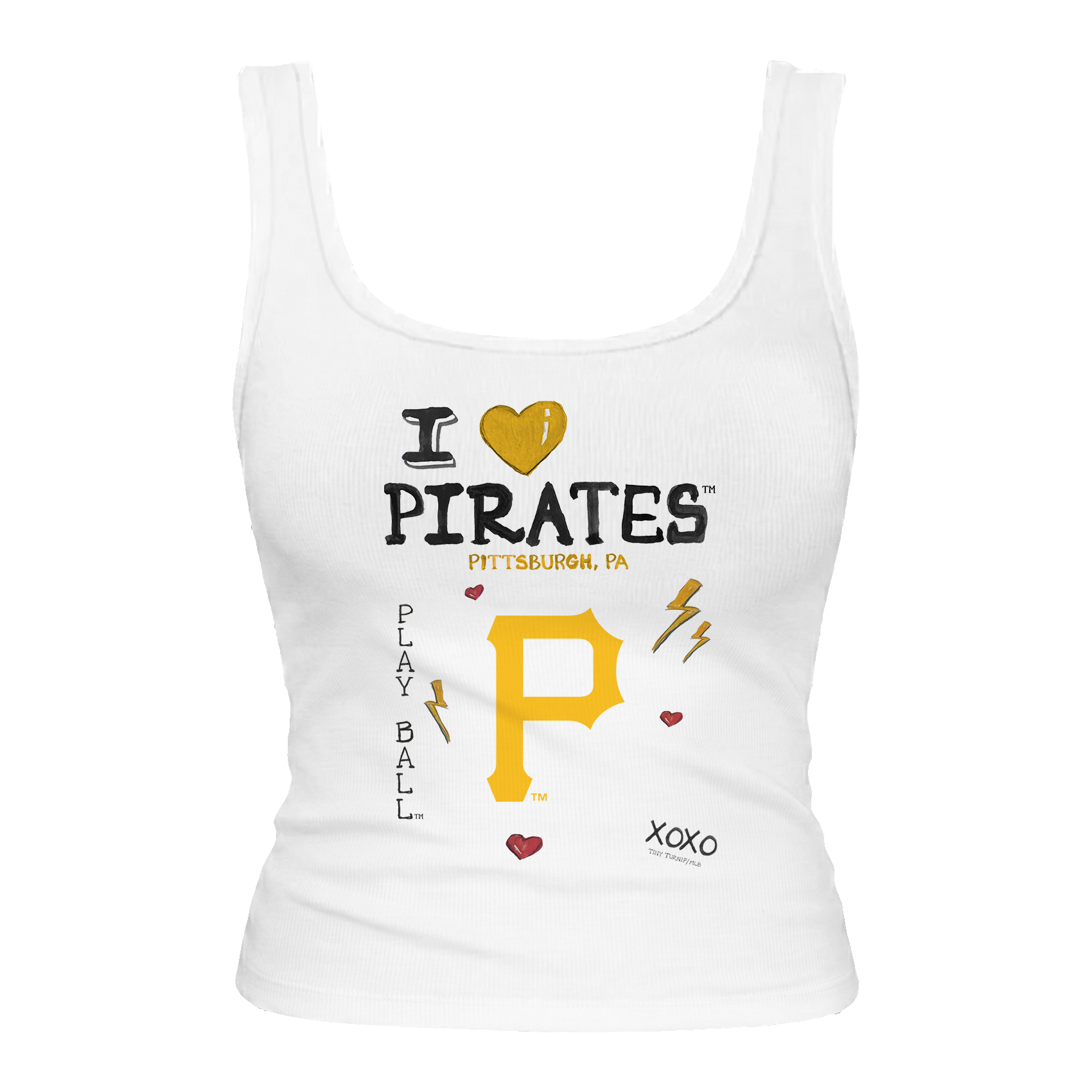 Pittsburgh Pirates I Heart Pirates Emmy Tank